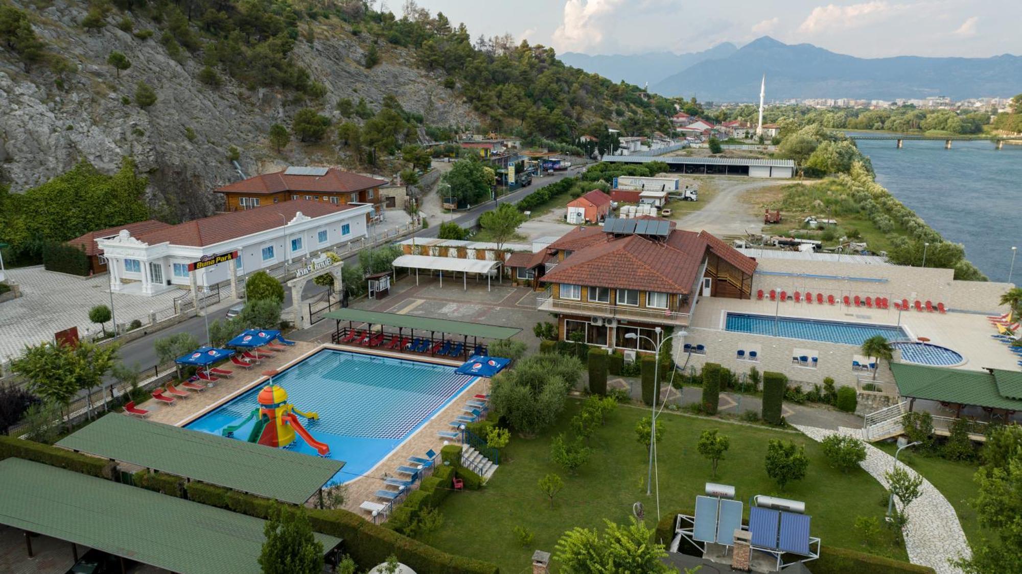 Buna Park Hotel Шкодер Экстерьер фото